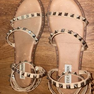 Steve Madden Travel Sandals - Nude